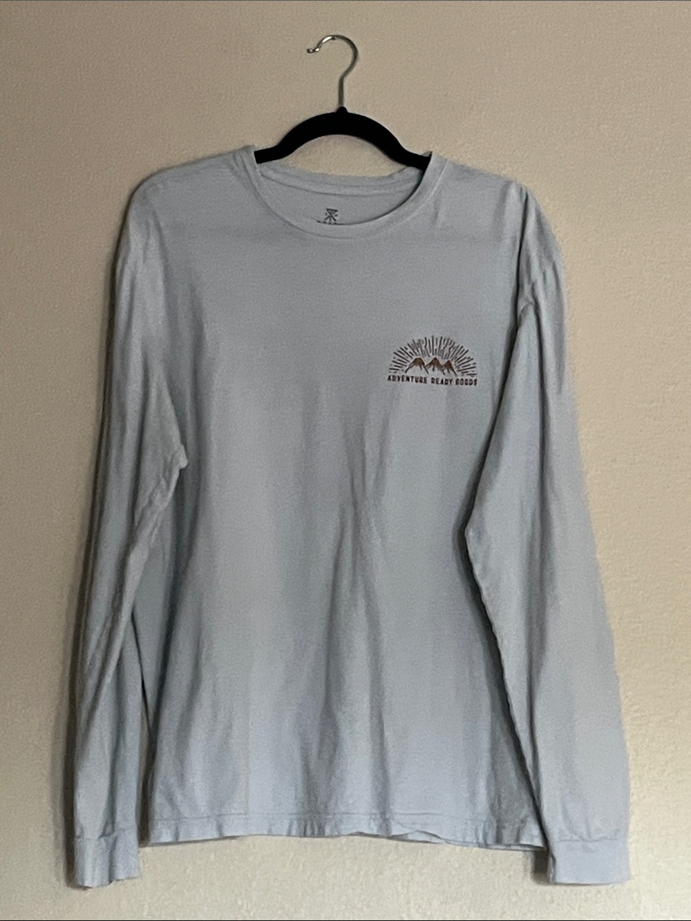 Roark Long Sleeve Graphic Men's Tee, Moto Camping, Size Large - Picture 3 of 9